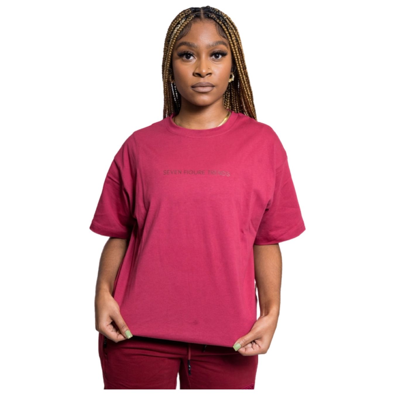 Cranberry Midsized Tee