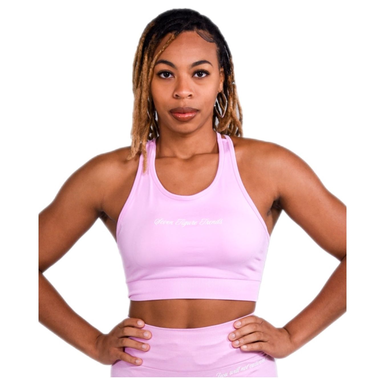 Pink Blossom Sports Bra