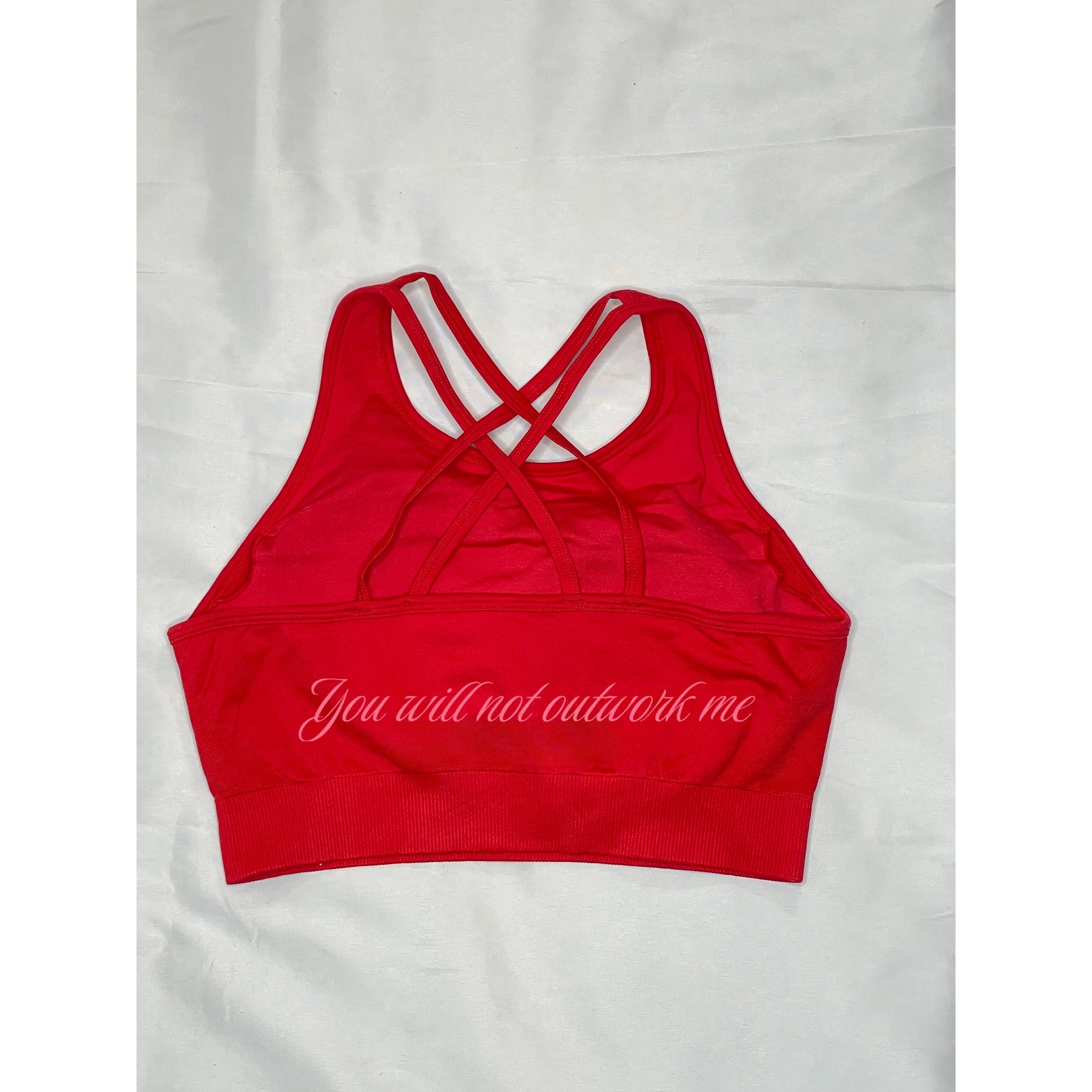 Red Apple Sports bra