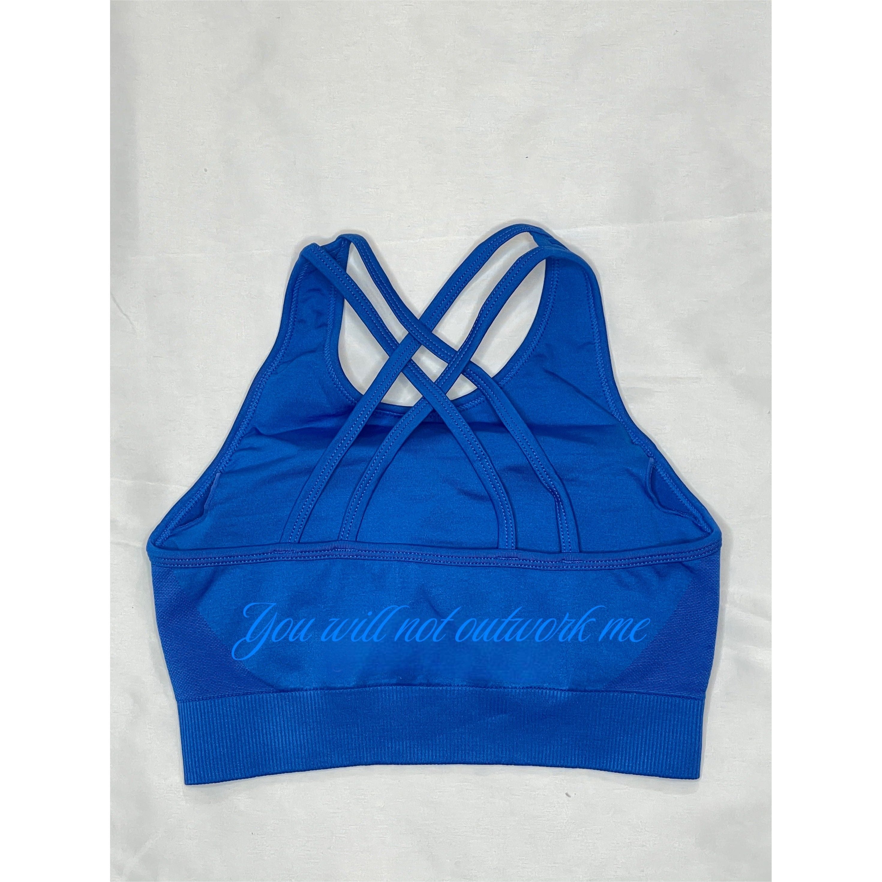 Blue Raspberry Sports Bra