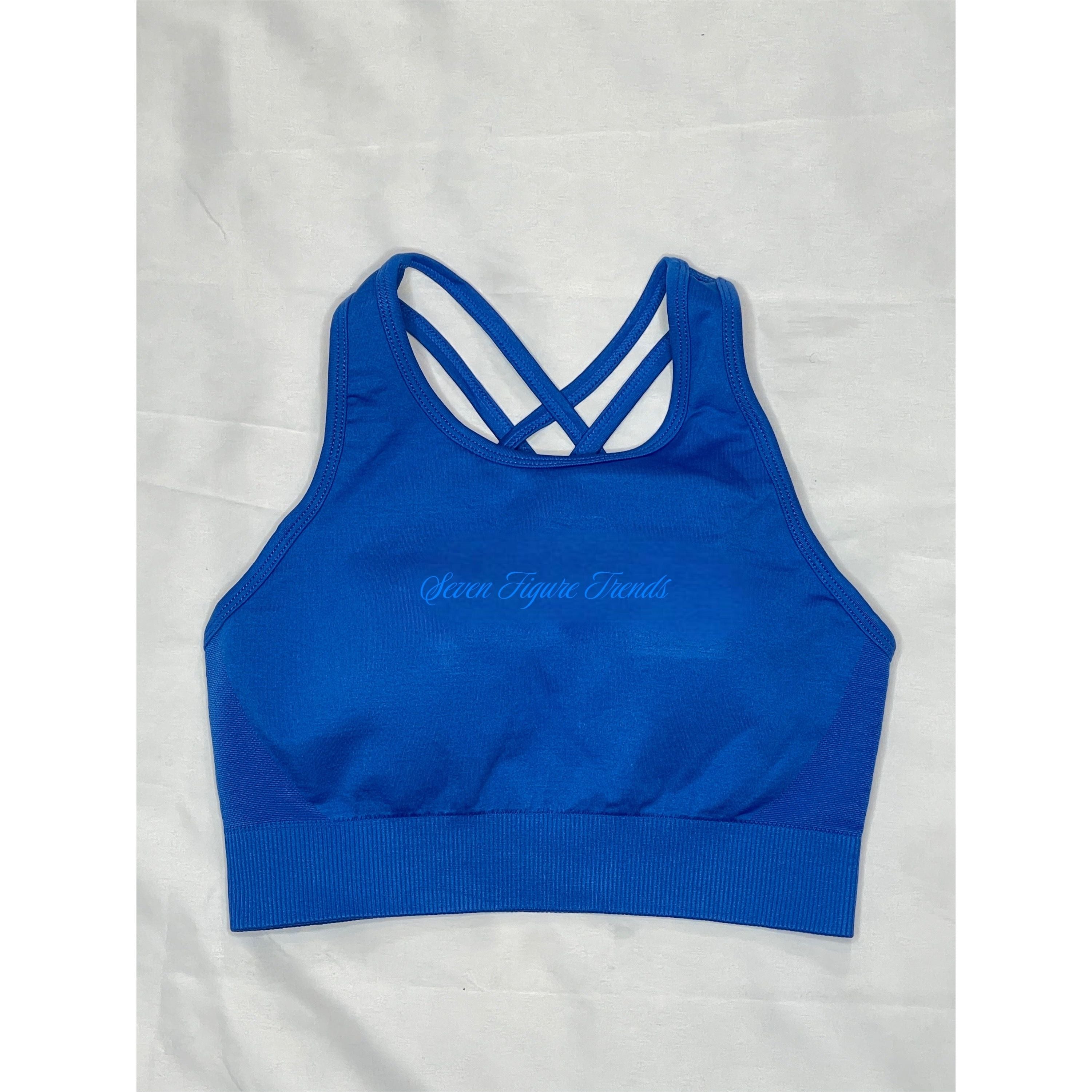 Blue Raspberry Sports Bra