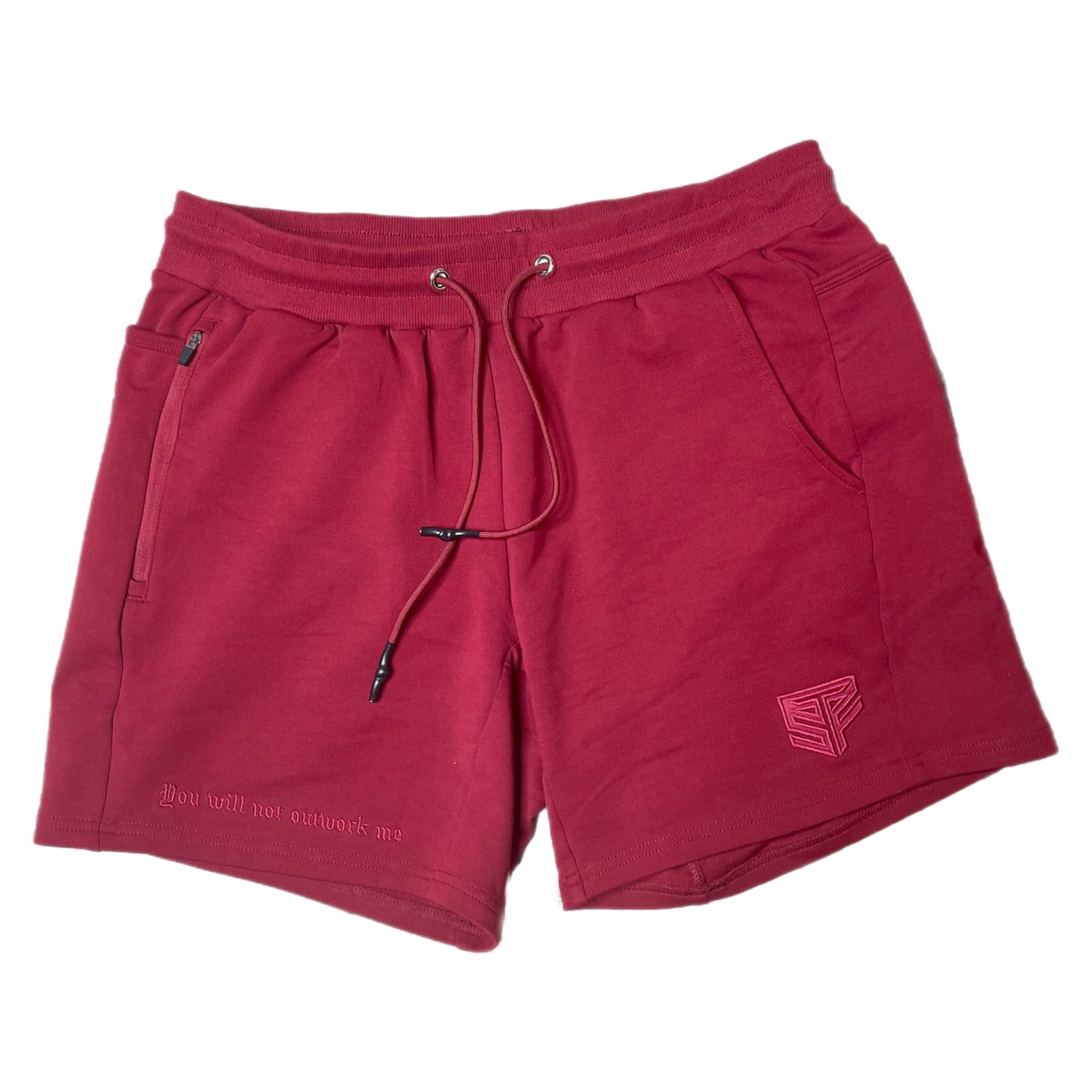 Cranberry Jogger Shorts