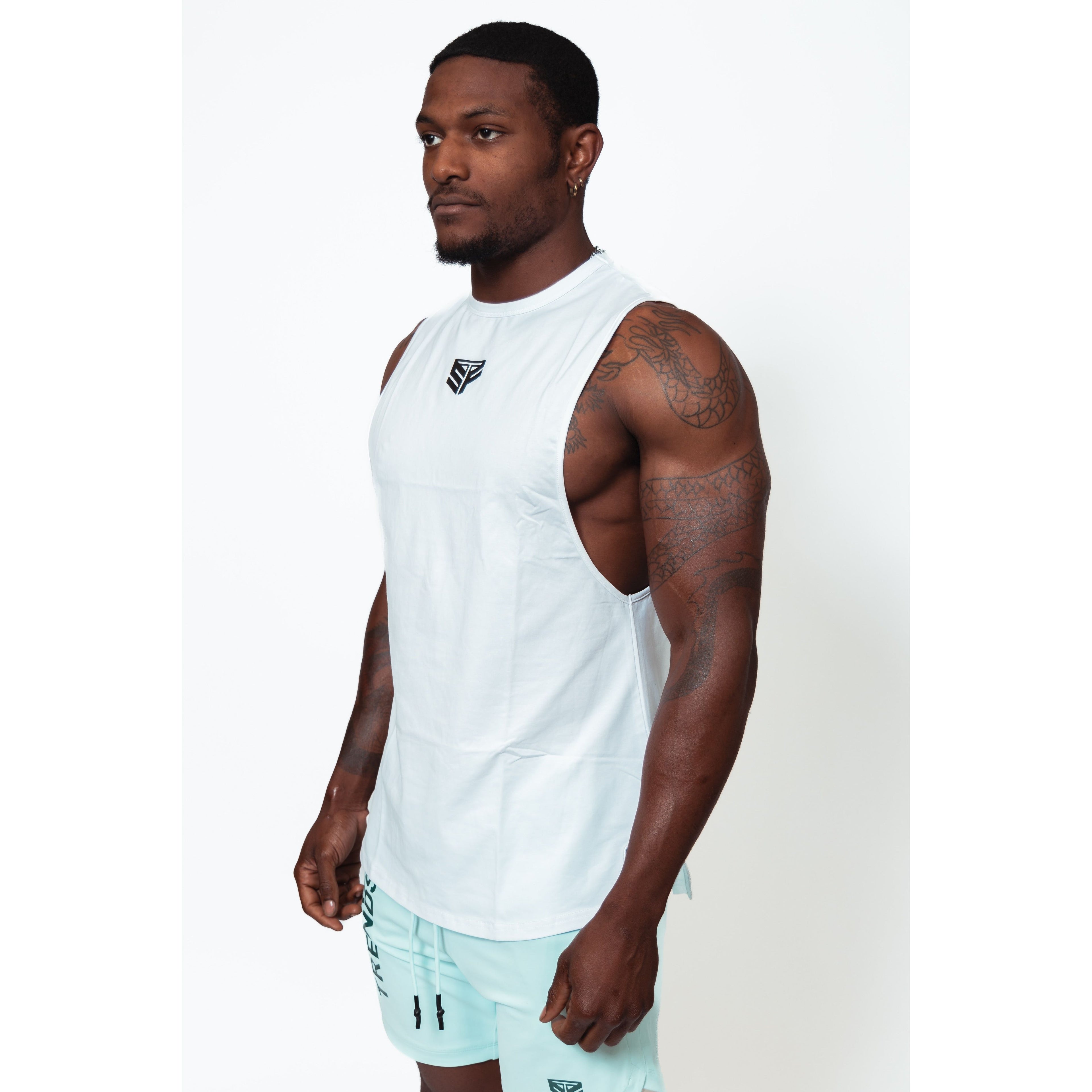 White Signature Drop-Arm Tank