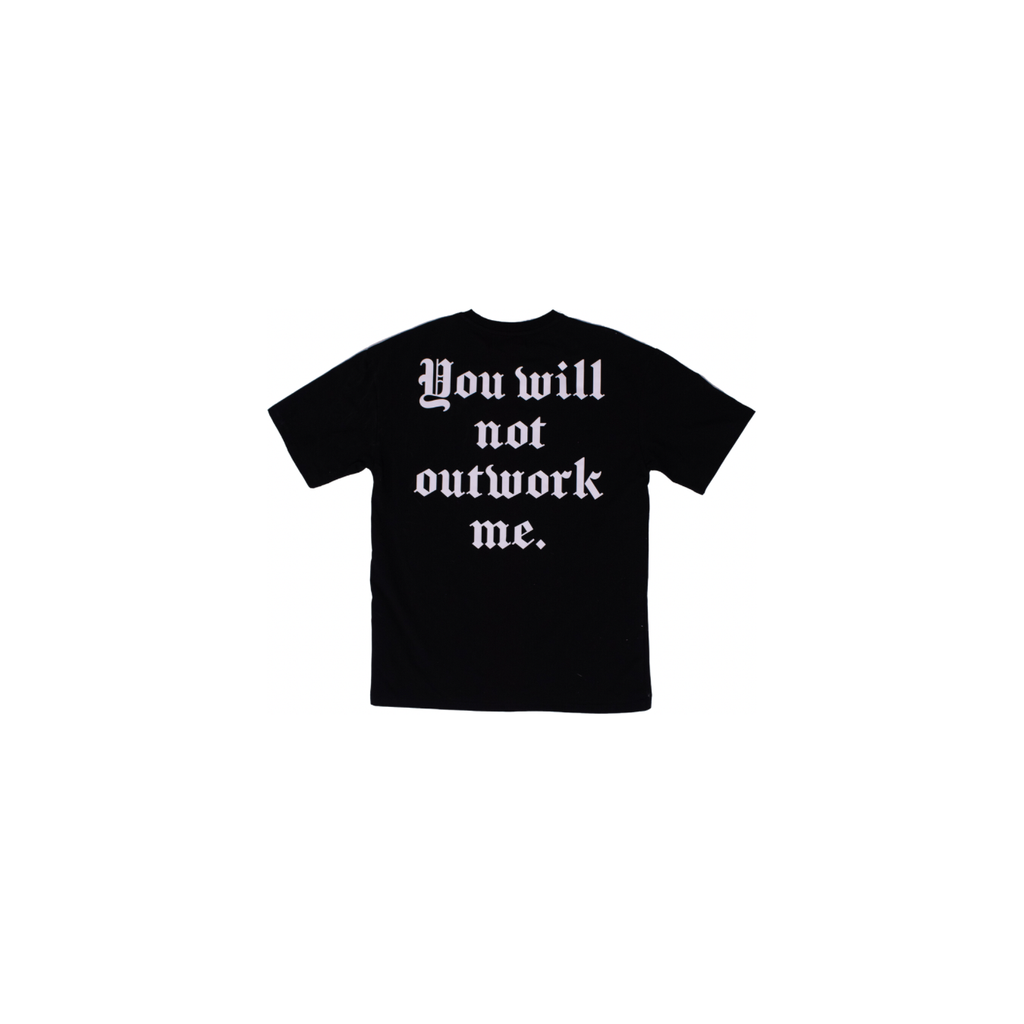 Black Oversized Signature Tee