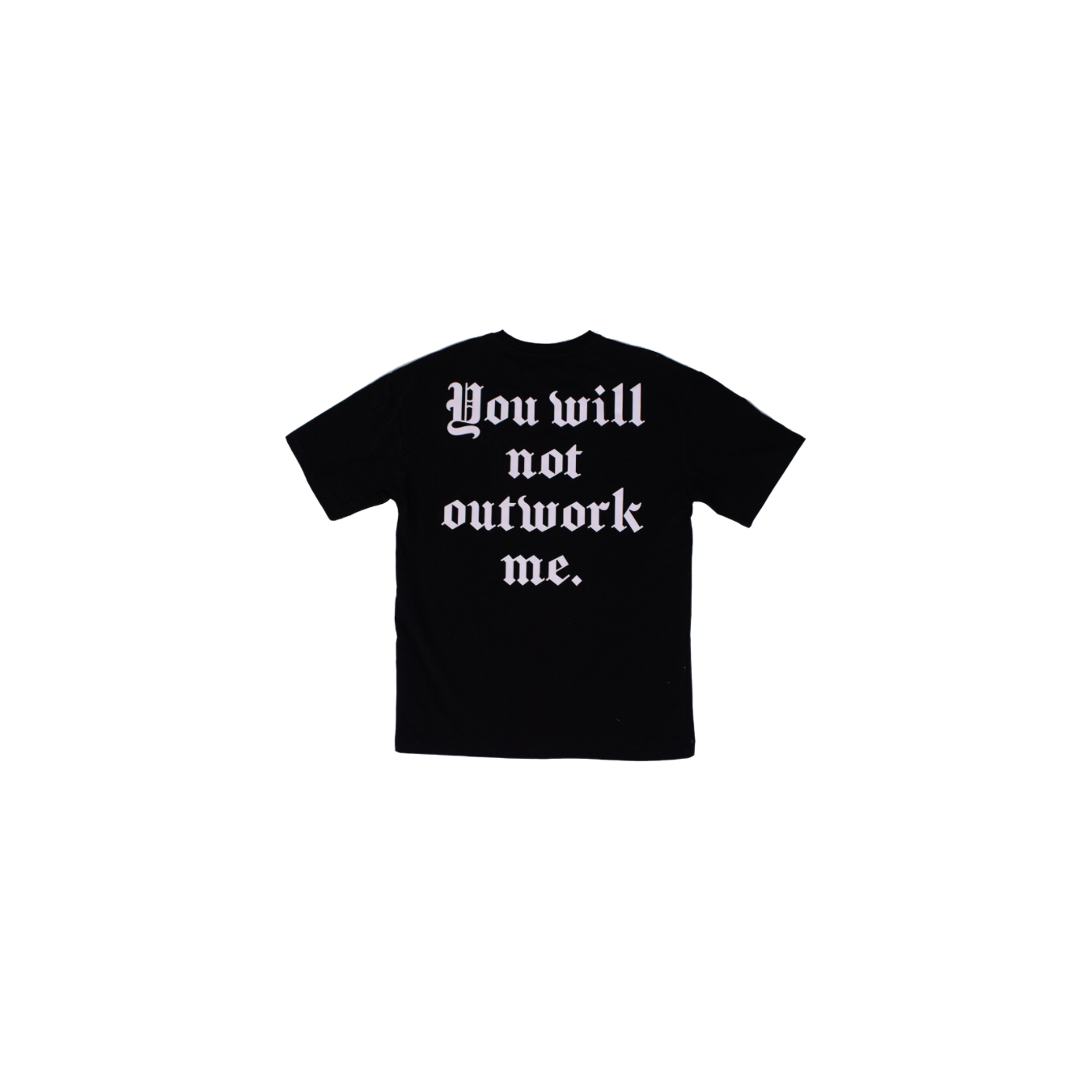 Black Oversized Signature Tee