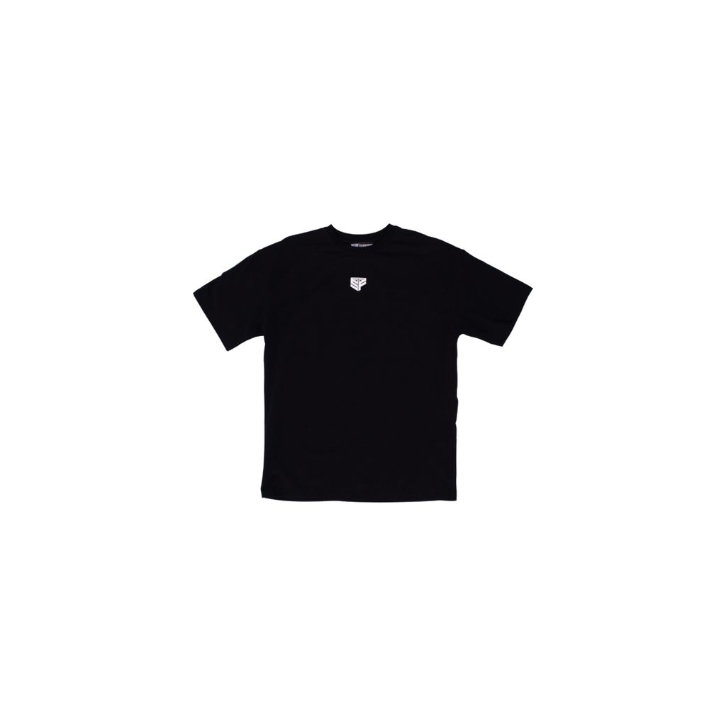 Black Oversized Signature Tee