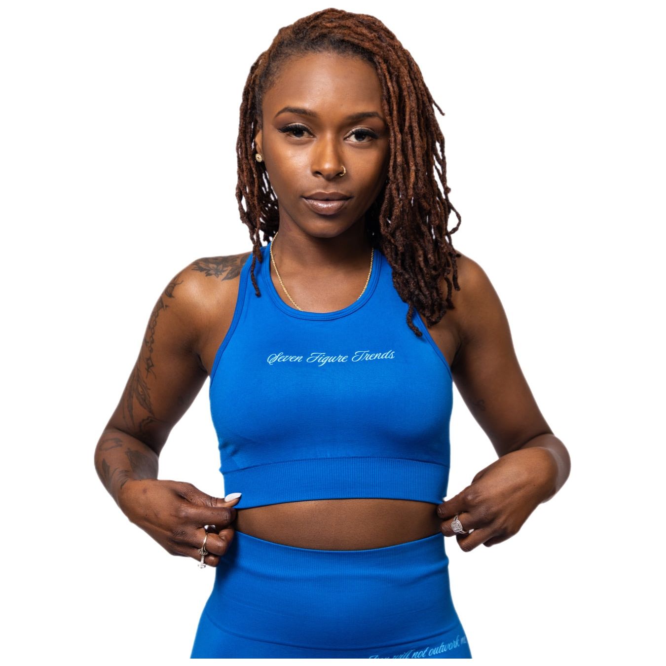 Blue Raspberry Sports Bra