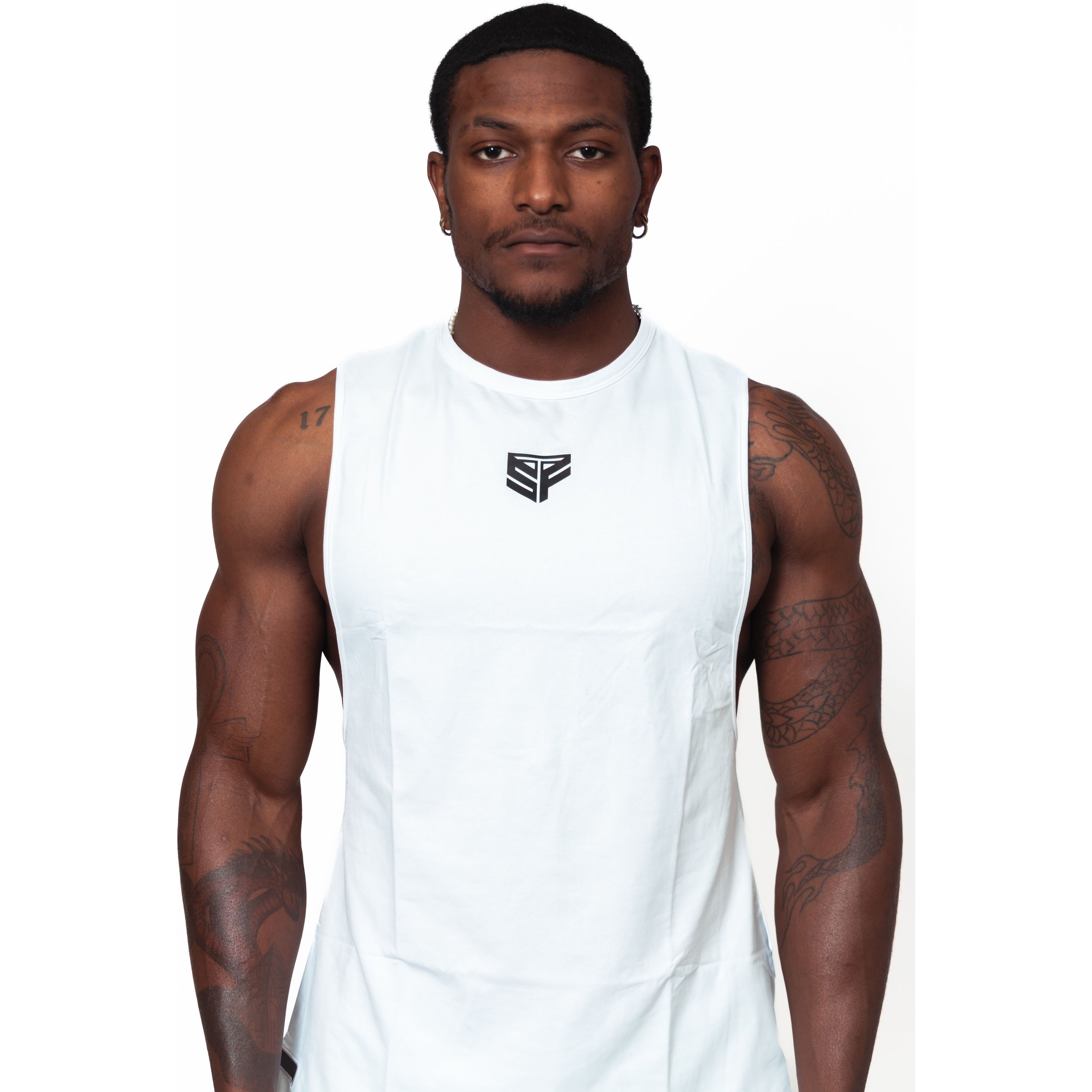 White Signature Drop-Arm Tank