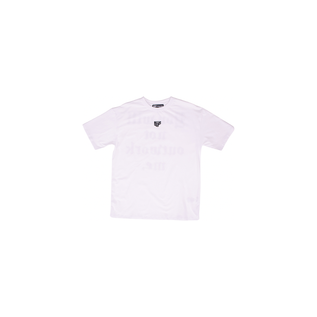 White Oversized Signature Tee