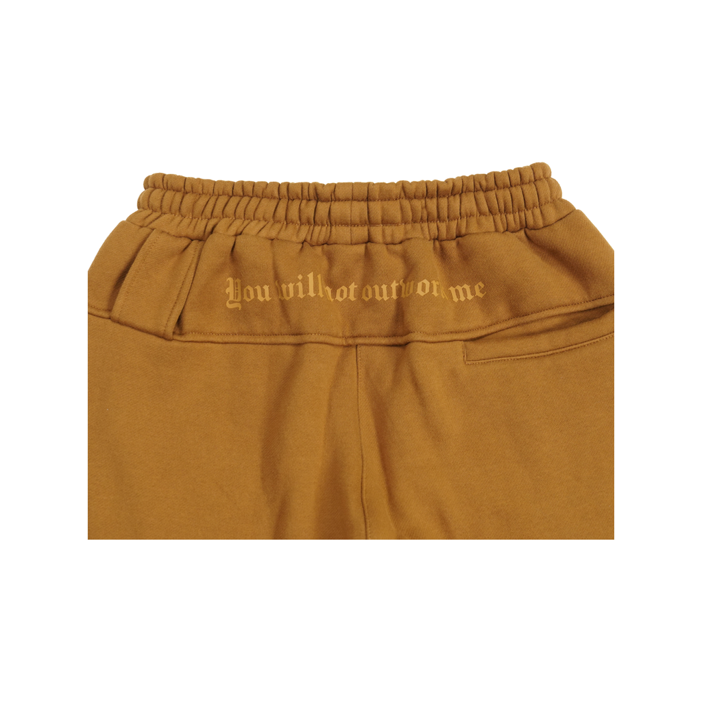 Ochre Oversized Joggers