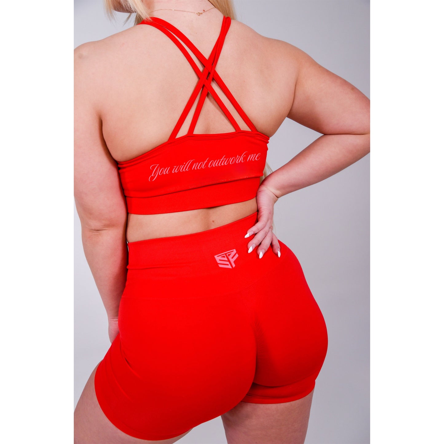 Red Apple Seamless Shorts