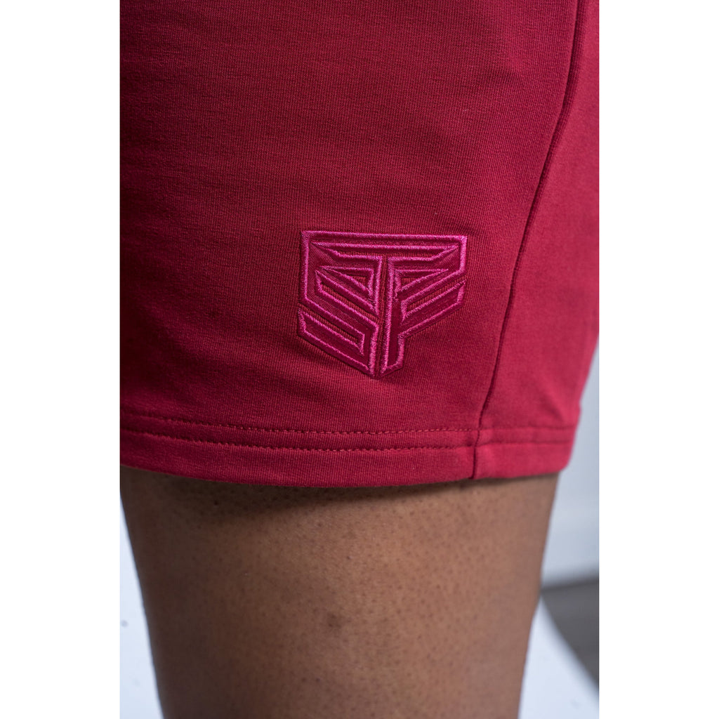 Cranberry Jogger Shorts