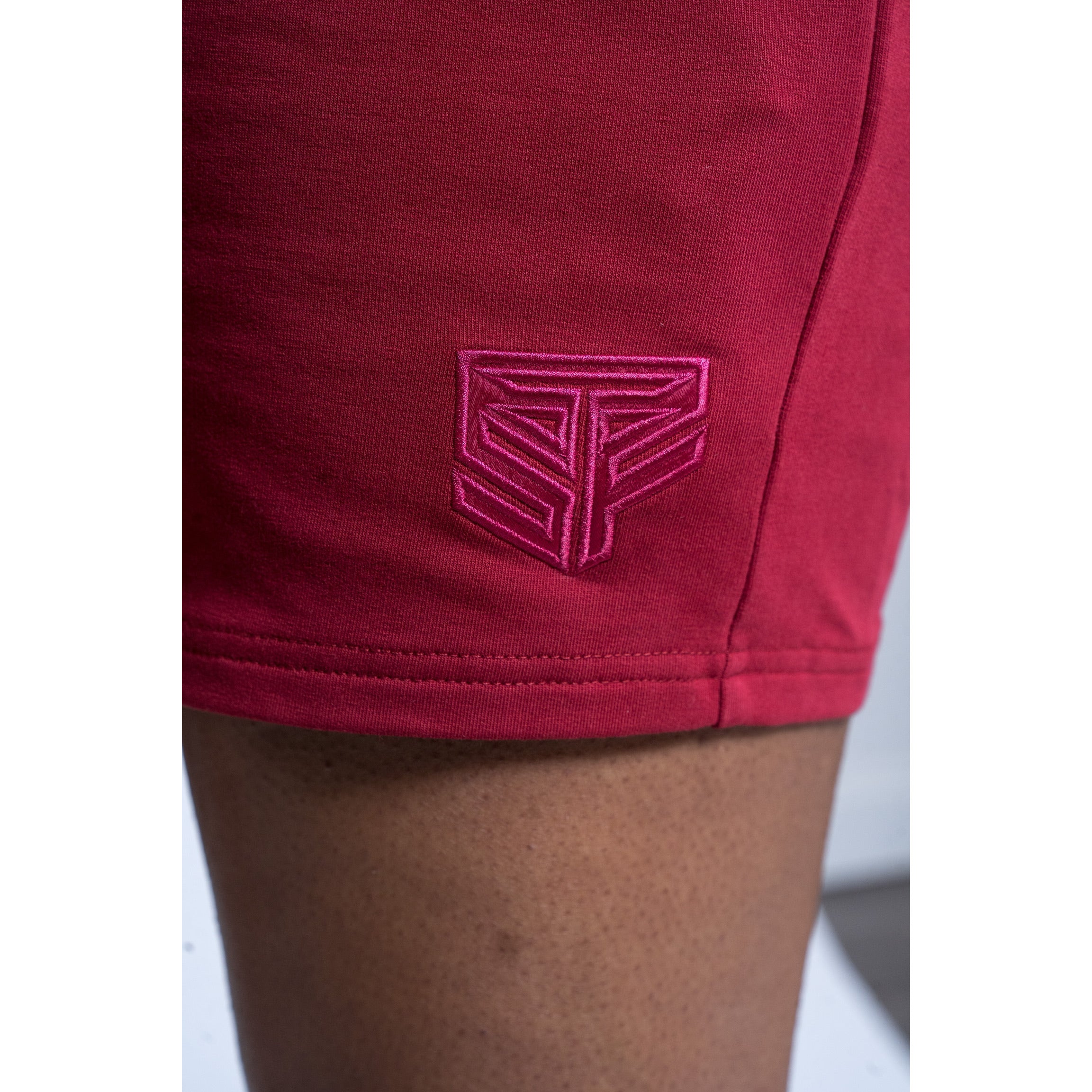 Cranberry Jogger Shorts